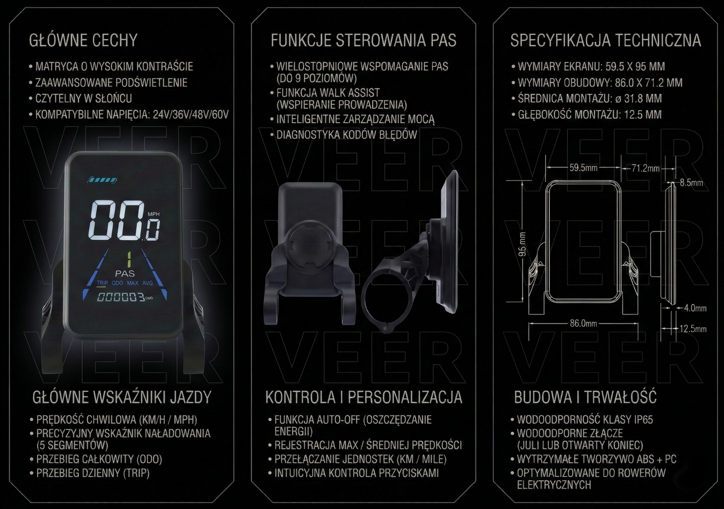 KOLOROWY WYŚWIETLACZ YOLIN YL-81F