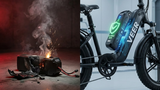 Czy e-bike może spalić Twój dom? Fakty, mity i dlaczego certyfikat w rowerach Veer ma znaczenie