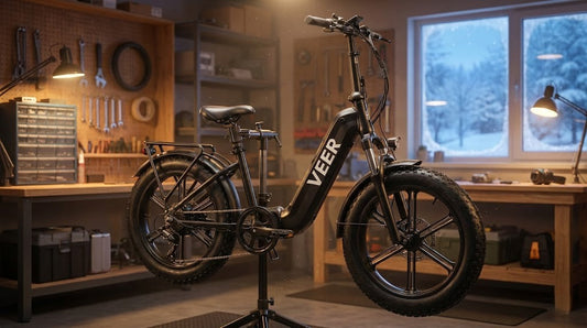 Zimowanie e-bike'a – checklista 5 kroków przed wstawieniem roweru do garażu