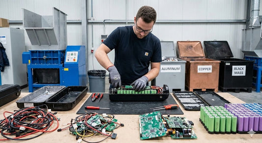 Drugie życie mocy: Jak recyklingujemy baterie z rowerów elektrycznych?